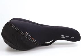 img 3 attached to 🚴 Enhance Your Cycling Comfort with Serfas Dual Density Women's Bicycle Saddle