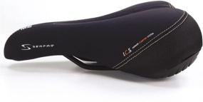 img 1 attached to 🚴 Enhance Your Cycling Comfort with Serfas Dual Density Women's Bicycle Saddle