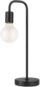 img 4 attached to 💡 18" Black Satin Holden Table Lamp by Globe Electric