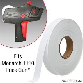 img 2 attached to 🏷️ Monarch Price Retail Store Fixtures & Equipment - White Pricing Labels