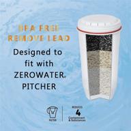 freco water filter replacement: bpa free for pitchers & dispensers, 2-pack - improve tap water quality logo