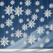 christmas snowflake snowflakes wonderland decoration logo
