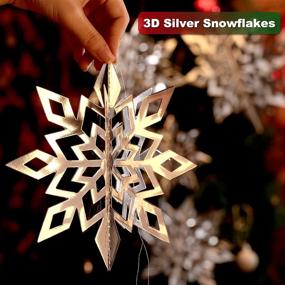 img 1 attached to Christmas Snowflake Snowflakes Wonderland Decoration