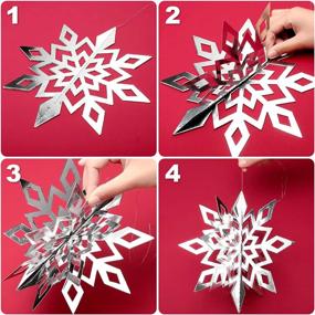 img 2 attached to Christmas Snowflake Snowflakes Wonderland Decoration