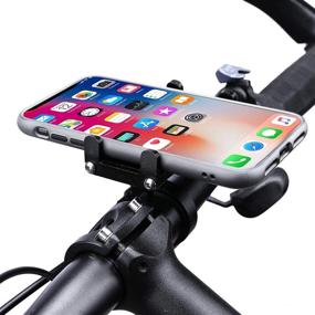 img 2 attached to Adreamer90 Adjustable Aluminum Alloy Bike Phone Holder: Universal Mount for 3.5-6.5Inch Phones - iPhone, Samsung, LG