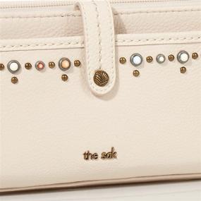 img 2 attached to Sak Leather Smartphone Crossbody Embossed Women's Handbags & Wallets