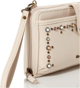 img 1 attached to Sak Leather Smartphone Crossbody Embossed Women's Handbags & Wallets