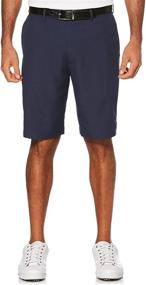 img 2 attached to 🏌️ Men's PGA TOUR Golf Shorts with Adjustable Waistband, 9" Inseam