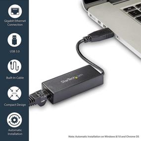 img 2 attached to 🌟 StarTech Com USB Gigabit Ethernet Adapter: Enhanced Networking Solutions