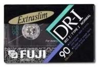 📼 fuji dr-i 90 extraslim audio cassette (set of 6) - superior sound quality and slim design for ultimate listening experience logo