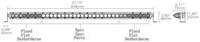 img 1 attached to Блейзер CWL536S 36 дюймов с одним светильником