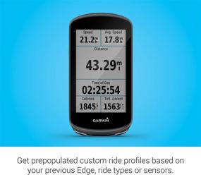 img 1 attached to 🚴 Обновленный велокомпьютер Garmin Edge 1030 Plus с GPS для велосипеда со встроенными предложениями тренировок на устройстве, функцией ClimbPro Pacing Guidance и многим другим (010-02424-00)