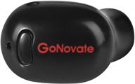 🎧 gonovate g10 wireless earbud - ultra small, 5.5 hours playtime, mic - iphone/samsung/galaxy & more logo