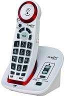 📞 enhanced clarity xlc2+ dect 6.0 amplified big-button speakerphone featuring talking caller id logo