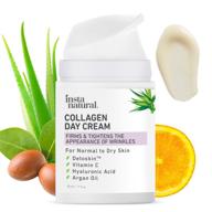 💆 revitalize your skin with collagen face cream: anti aging moisturizer for firmness, wrinkle care & hydration. includes hyaluronic acid, vitamin c, and counteracts blue light logo