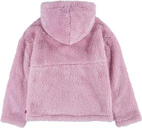 img 3 attached to Толстовка с капюшоном Levis Girls Sherpa Buttercream