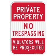 trespassing violators prosecuted reflective waterproof occupational health & safety products logo