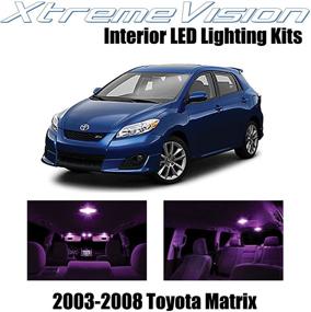 img 4 attached to XtremeVision интерьерный светодиод для Toyota Matrix 2003-2008 (6 штук) Розовый набор светодиодов для интерьера с инструментом для установки.