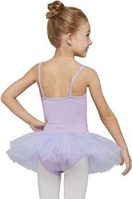 img 3 attached to 👗 Girls' Clothing: MdnMd Polka Dot Leotard Ballerina Dancewear for Enhanced SEO