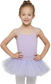 img 4 attached to 👗 Girls' Clothing: MdnMd Polka Dot Leotard Ballerina Dancewear for Enhanced SEO
