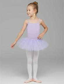 img 2 attached to 👗 Girls' Clothing: MdnMd Polka Dot Leotard Ballerina Dancewear for Enhanced SEO