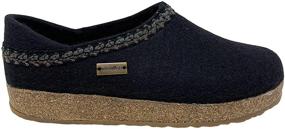 img 2 attached to 👞 HAFLINGER GZH Zigzag Color 714007 3 43: Comfortable and Stylish Wool Slippers for Men and Women