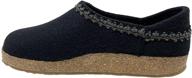 👞 haflinger gzh zigzag color 714007 3 43: comfortable and stylish wool slippers for men and women logo