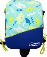 🦈 swimways blue shark power swimr - medium size logo