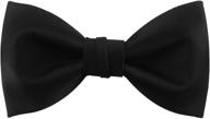 🎀 luxurious classic pre-tied bowtie in various styles logo