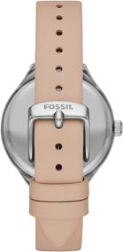 img 3 attached to 👗 Стильный талисман: Женские кварцевые часы Fossil с металлическими и кожаными ремешками