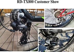 img 1 attached to 🚴 Shimano RD-TX800 Direct Mount Rear Derailleur 7/8 Speed