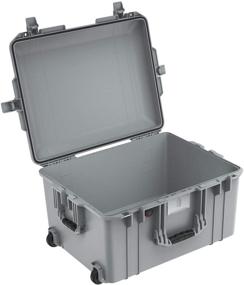 img 3 attached to Pelican Air 1607 Case No Foam (2020 Edition With Push Button Latches) - Silver (016070-0011-180)