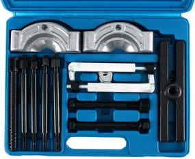 img 2 attached to 🛠️ 8milelake 14PC Gear Puller and Bearing Separator Splitter Tool Set for Vehicles - Gears, Pulleys, Steering Wheels, Ball Bearings
