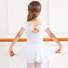 img 3 attached to 🩰 Bezioner Toddler Girls' Ballet Leotards, Dresses, Socks & Tights Collection