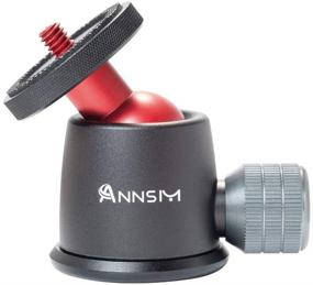 img 3 attached to 📷 ANNSM Tripod Ball Head: 360° Panoramic, 135° Tilt, 1/4” Screw Thread – Perfect for DSLR Cameras, Tripods, Monopods, Camera Slider Track, Camera Dolly Slider