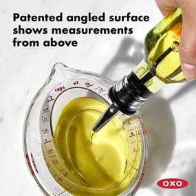 img 1 attached to 📏 OXO Good Grips Angled Measuring Cup Set - Complete 3-Piece Collection for Precise Measurements