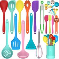 🥄 fungun 26-piece silicone cooking utensils kitchen set - heat resistant tools with holder for nonstick cookware logo