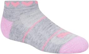 img 3 attached to 🧦 PUMA Girls 8 Pack Low Cut Socks with Bonus Hair Ties: Ultimate Value Pack for Style and Comfort!