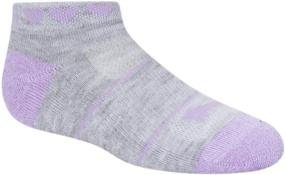 img 1 attached to 🧦 PUMA Girls 8 Pack Low Cut Socks with Bonus Hair Ties: Ultimate Value Pack for Style and Comfort!