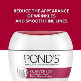 img 1 attached to 🌿 Pond's Anti-Wrinkle Face Cream: Anti-Aging Face Moisturizer Enriched with Alpha Hydroxy Acid and Collagen, 14.1 oz