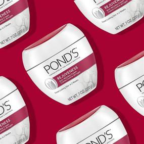 img 2 attached to 🌿 Pond's Anti-Wrinkle Face Cream: Anti-Aging Face Moisturizer Enriched with Alpha Hydroxy Acid and Collagen, 14.1 oz