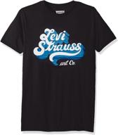 ✨ levi's black mercury graphic t-shirt - men's clothing in shirts logo