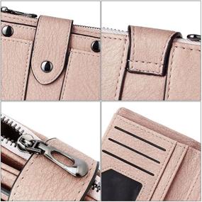 img 1 attached to 👜 CLUCI Leather Organizer Designer Handbags & Wallets with Removable Wallets