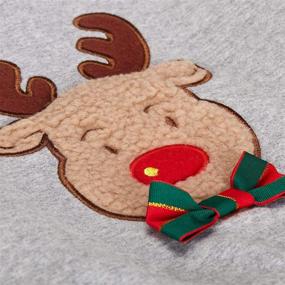 img 1 attached to 🎄 Blueberry Pet Cozy Merry Christmas Dog Sweatshirts - 3 Patterned Soft & Comfy