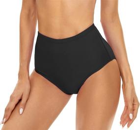 img 4 attached to Annbon Womens Waisted Bikini Bottoms Women's Clothing