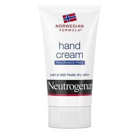 img 3 attached to 👐 Neutrogena Norwegian Formula Moisturizing Hand Cream | Glycerin for Dry, Rough Hands | Fragrance-Free Intensive Hand Lotion, 2 oz