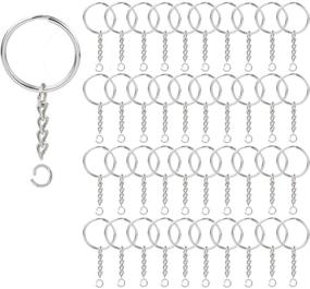 img 1 attached to Chain Keychain Making Jewelry 80 Set