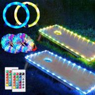 werfeito cornhole lights control backyard логотип