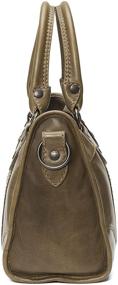 img 1 attached to 👜 FRYE Melissa Cognac Satchel - Women's Handbags & Wallets, Satchels