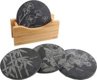 🌸 discover the elegance of vastigo coasters with chrysanthemum blossom designs логотип